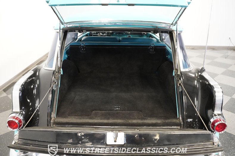 Pontiac-Safari-1955-Teal-Black-24