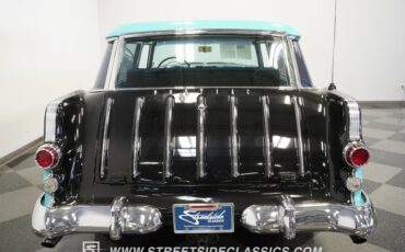 Pontiac-Safari-1955-Teal-Black-29