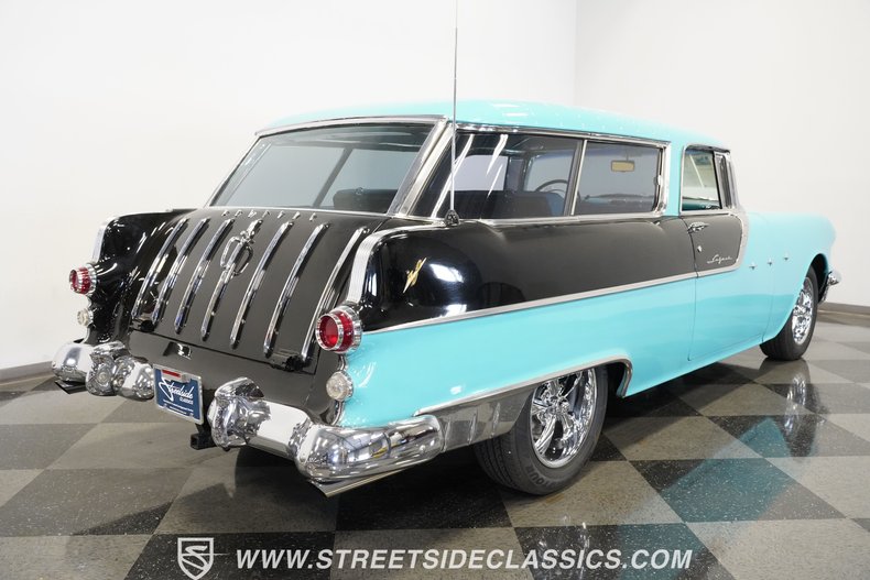 Pontiac-Safari-1955-Teal-Black-31