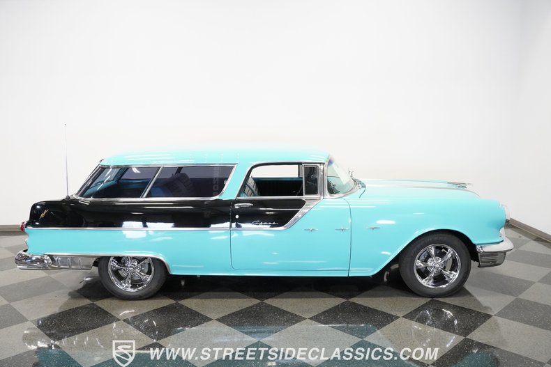 Pontiac-Safari-1955-Teal-Black-32