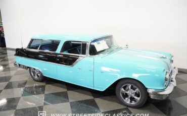Pontiac-Safari-1955-Teal-Black-34
