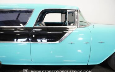 Pontiac-Safari-1955-Teal-Black-37