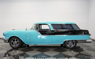 Pontiac-Safari-1955-Teal-Black