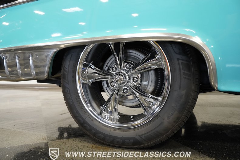 Pontiac-Safari-1955-Teal-Black-39