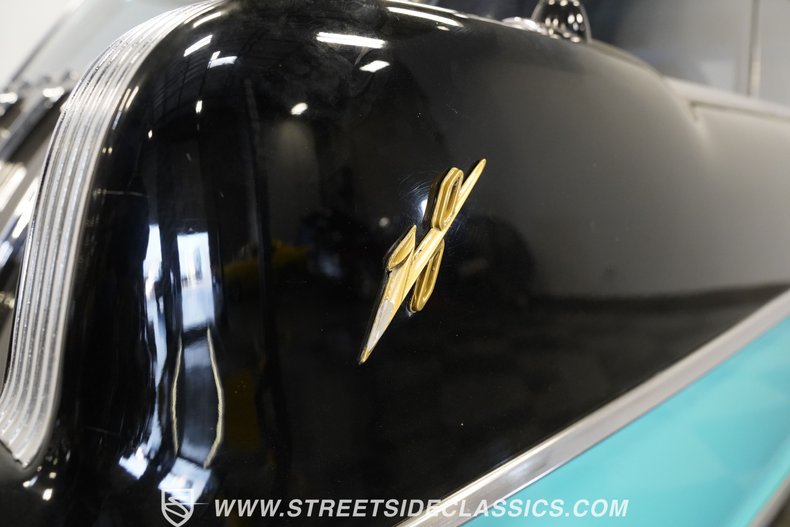 Pontiac-Safari-1955-Teal-Black-41