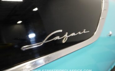 Pontiac-Safari-1955-Teal-Black-42