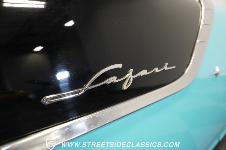 Pontiac-Safari-1955-Teal-Black-42