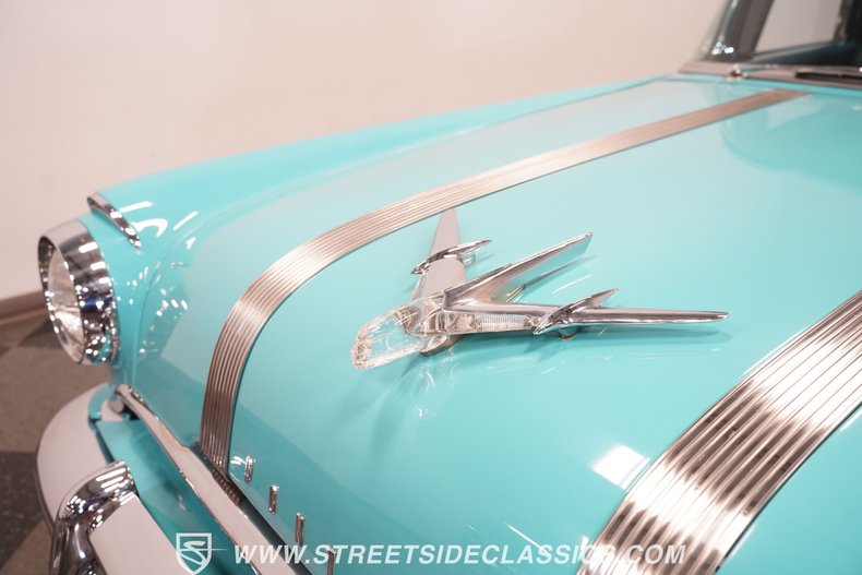 Pontiac-Safari-1955-Teal-Black-47