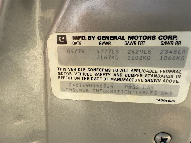 Pontiac-Trans-am-1979-Silver-38