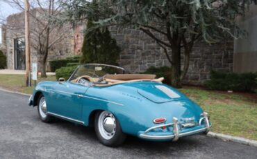 Porsche-356a-1959-Blue-Tan-5