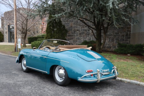 Porsche-356a-1959-Blue-Tan-5