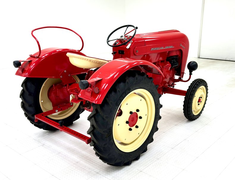 Porsche-Other-1959-Red-Beige-2