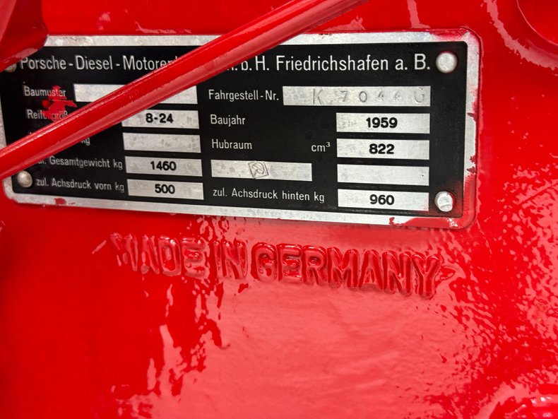 Porsche-Other-1959-Red-Beige-32