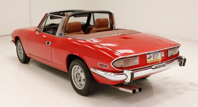 Triumph-Stag-1971-Red-Saddle-1