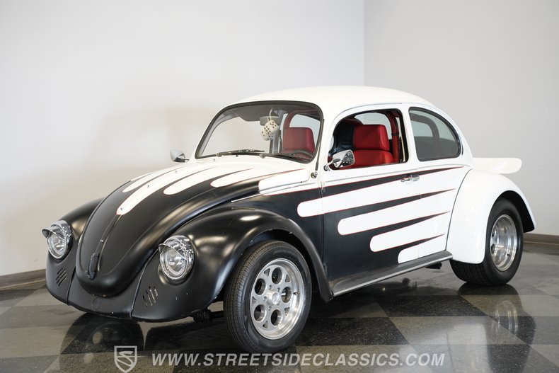 Volkswagen-Beetle-1973-White-Red-1