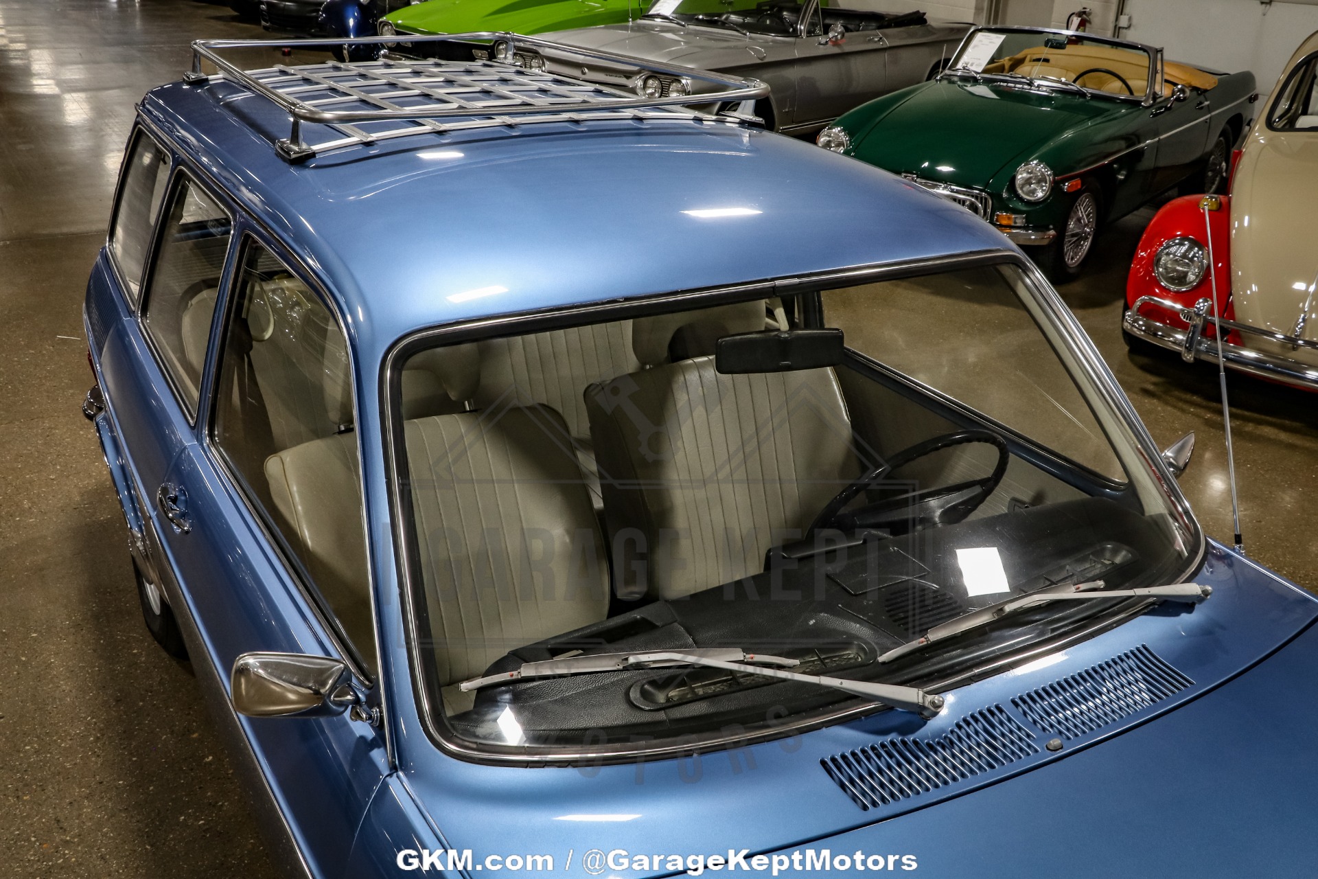 Volkswagen-Other-1972-Blue-Black-27