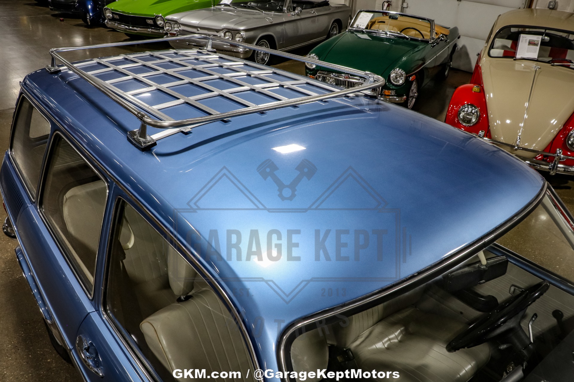 Volkswagen-Other-1972-Blue-Black-28