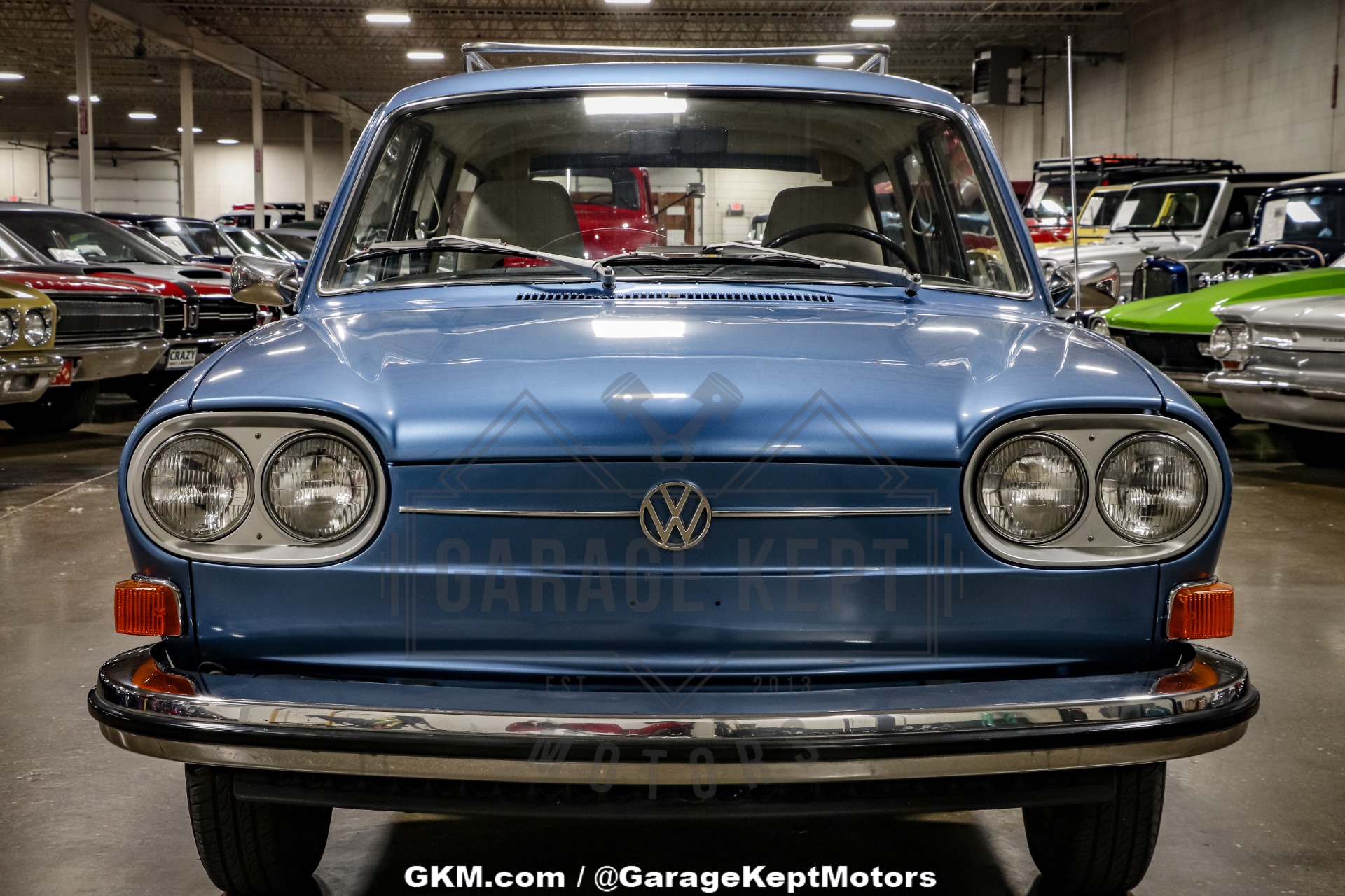Volkswagen-Other-1972-Blue-Black-31