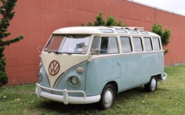 Volkswagen-Other-1974-Blue-white-Tan-1