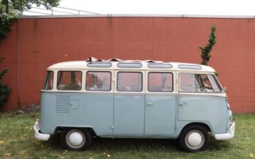 Volkswagen-Other-1974-Blue-white-Tan-2