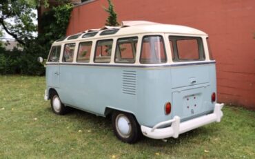 Volkswagen-Other-1974-Blue-white-Tan-5
