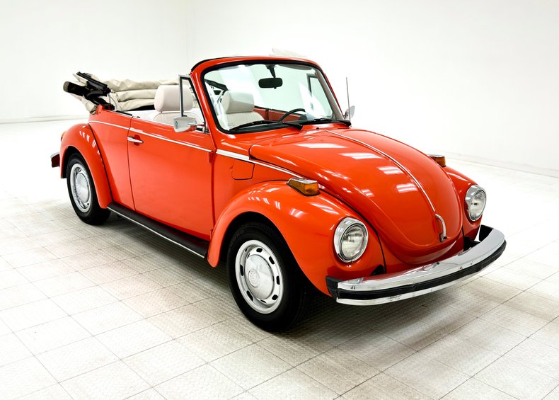 Volkswagen-Super-beetle-1973-Bright-Orange-White-10