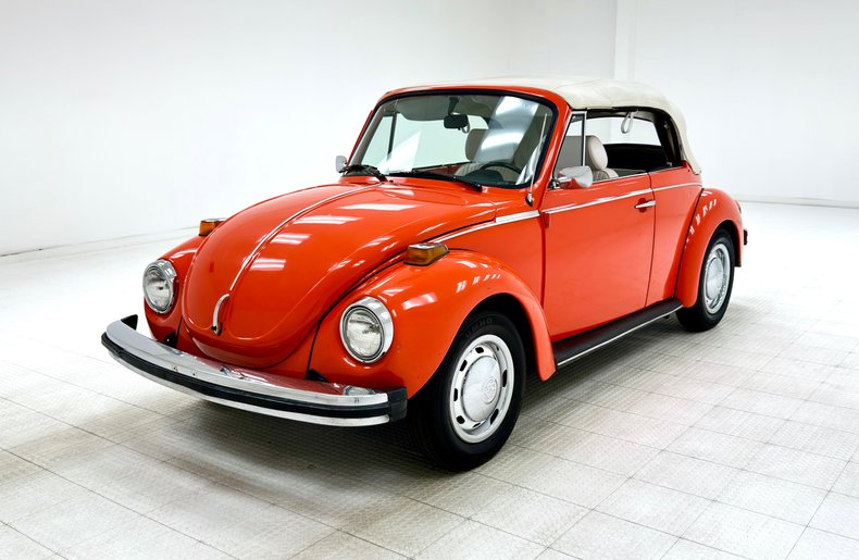 Volkswagen-Super-beetle-1973-Bright-Orange-White-12