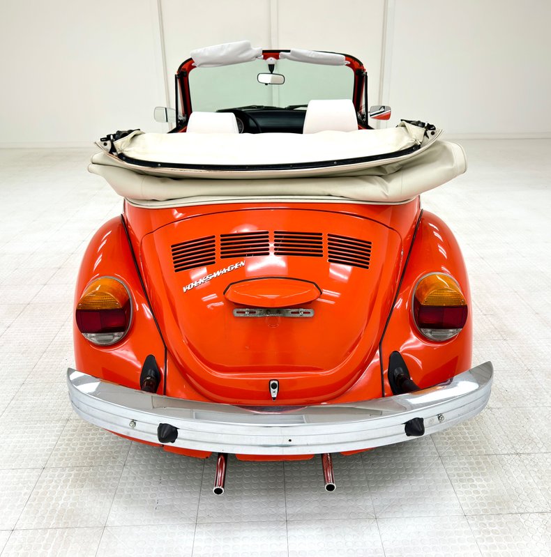 Volkswagen-Super-beetle-1973-Bright-Orange-White-13
