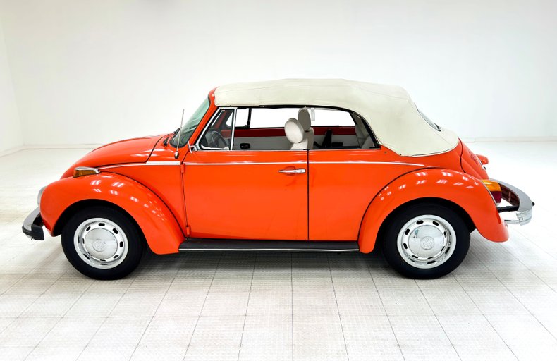 Volkswagen-Super-beetle-1973-Bright-Orange-White-5