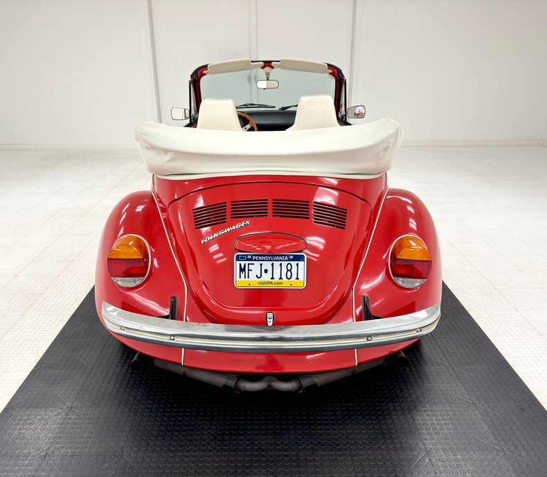 Volkswagen-Super-beetle-1974-Phoenix-Red-White-7