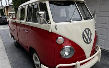 Volkswagen-Transporter-1966-Red-Gray-9