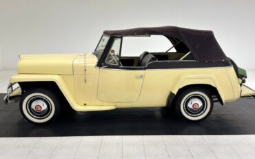 Willys-Jeepster-1950-Yellow-Black-11