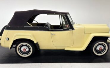 Willys-Jeepster-1950-Yellow-Black-17