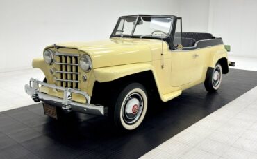 Willys-Jeepster-1950-Yellow-Black