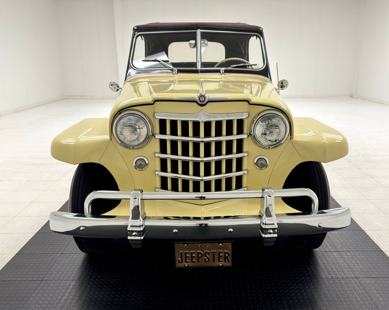 Willys-Jeepster-1950-Yellow-Black-44