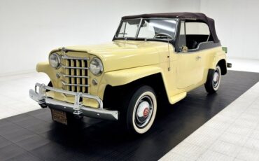 Willys-Jeepster-1950-Yellow-Black-9