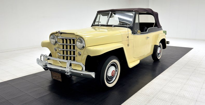 Willys-Jeepster-1950-Yellow-Black-9