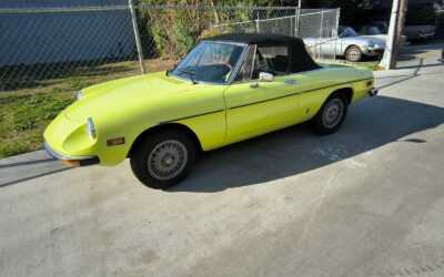 Alfa Romeo Spider 1977 Convertible