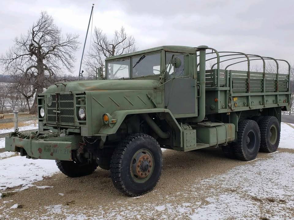 American-general-corp-5-ton-military-truck-diesel-1983-green-1