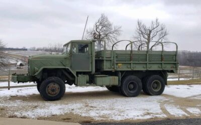 American general corp 5-ton military truck diesel 1983
