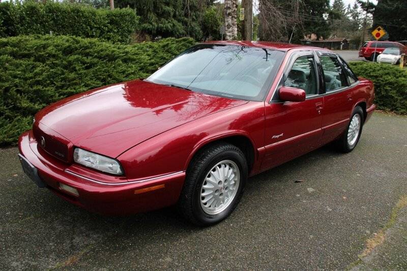 Buick-regal-custom-86k-miles-1995-red-1