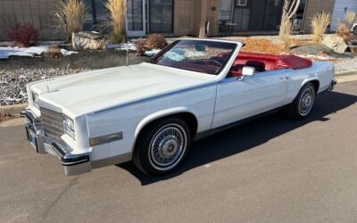 Cadillac Eldorado 1985 Convertible