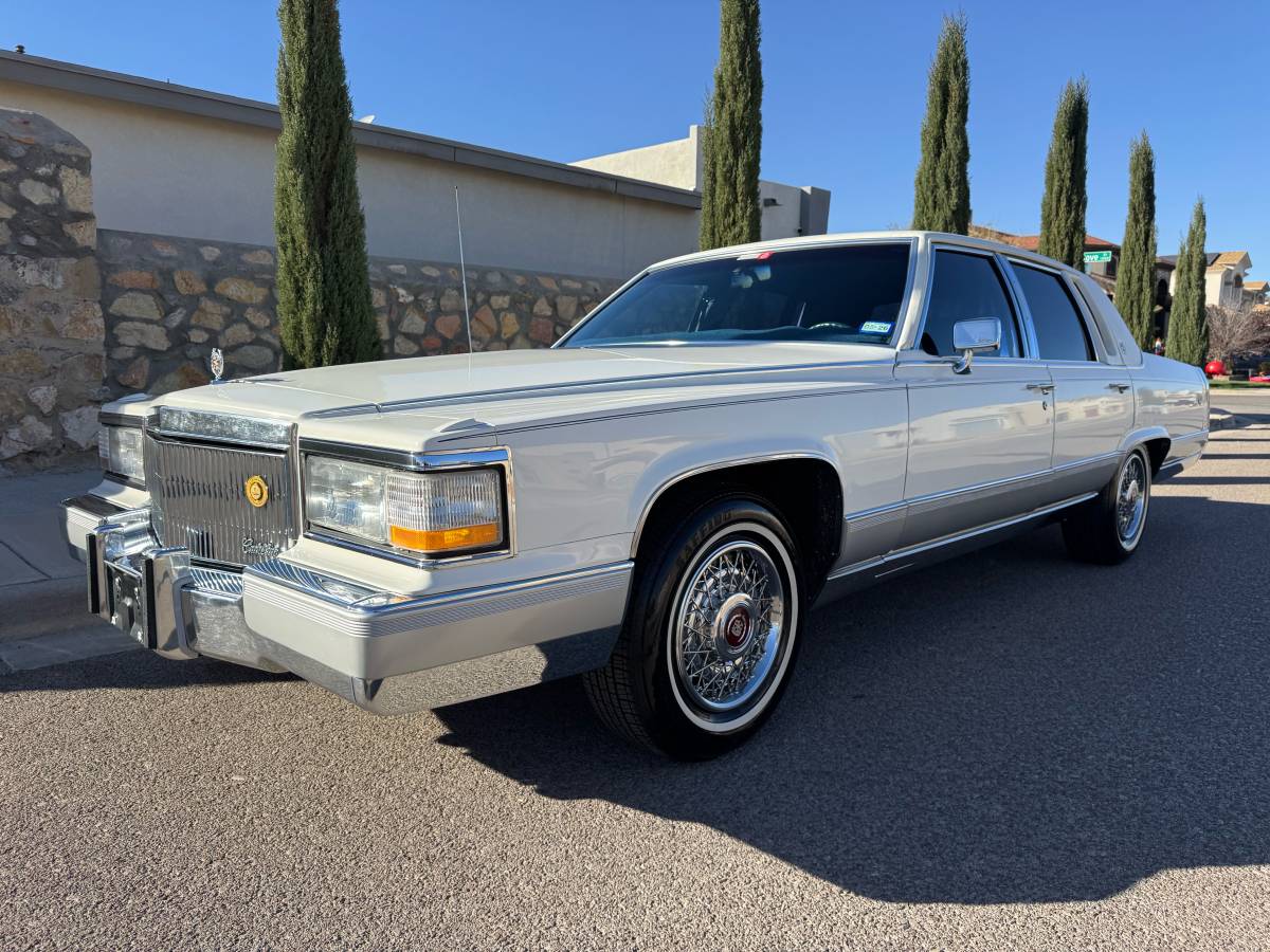 Cadillac-brougham-1991-white-1