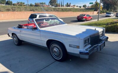 Cadillac convertible 1985