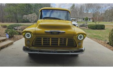 Chevrolet-12-ton-pickup-1955-Yellow-Tan-and-yellow