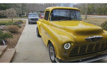Chevrolet-12-ton-pickup-1955-Yellow-Tan-and-yellow-4
