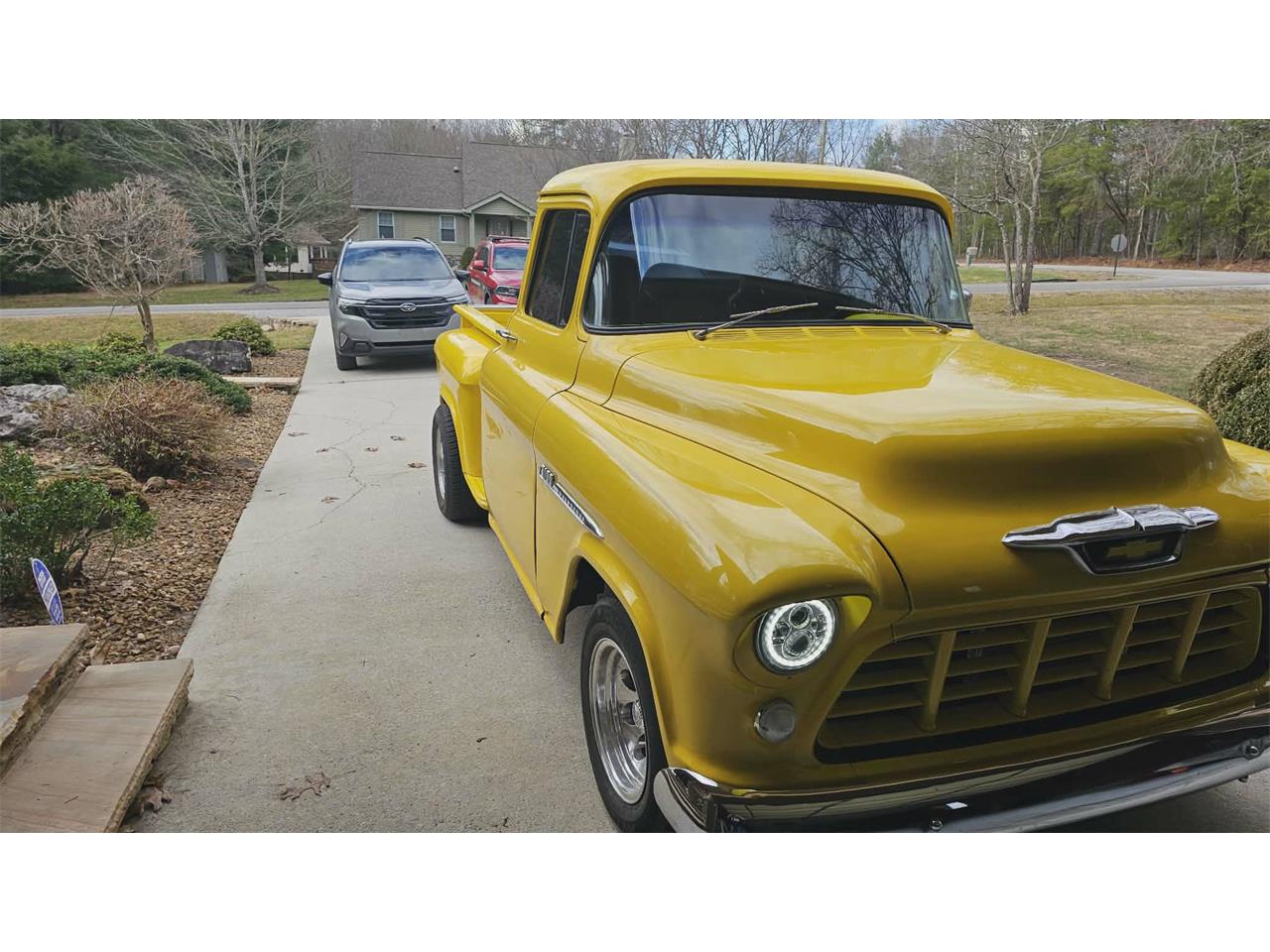 Chevrolet-12-ton-pickup-1955-Yellow-Tan-and-yellow-4