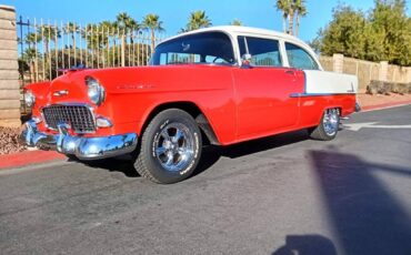 Chevrolet-2-door-sedan-1955-red-1