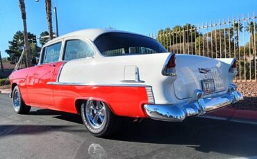 Chevrolet-2-door-sedan-1955-red