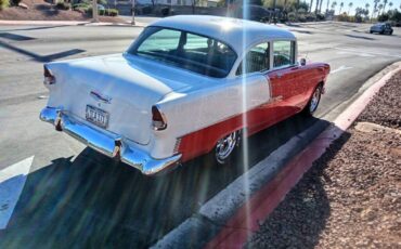 Chevrolet-2-door-sedan-1955-red-4